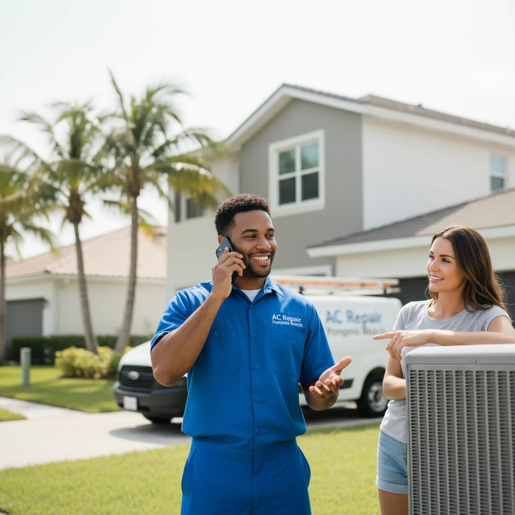 AC Repair Pompano Beach customer support in Saxonburg